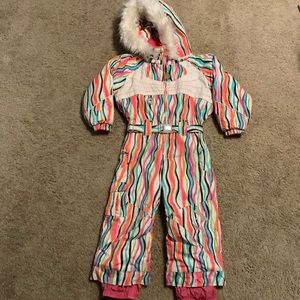Obermeyer One piece ski suit size 4 - 5